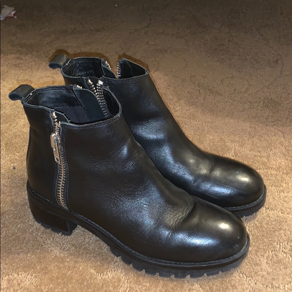 Urban outfitters black booties